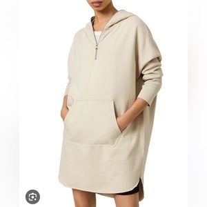All Saints hoodie dress
